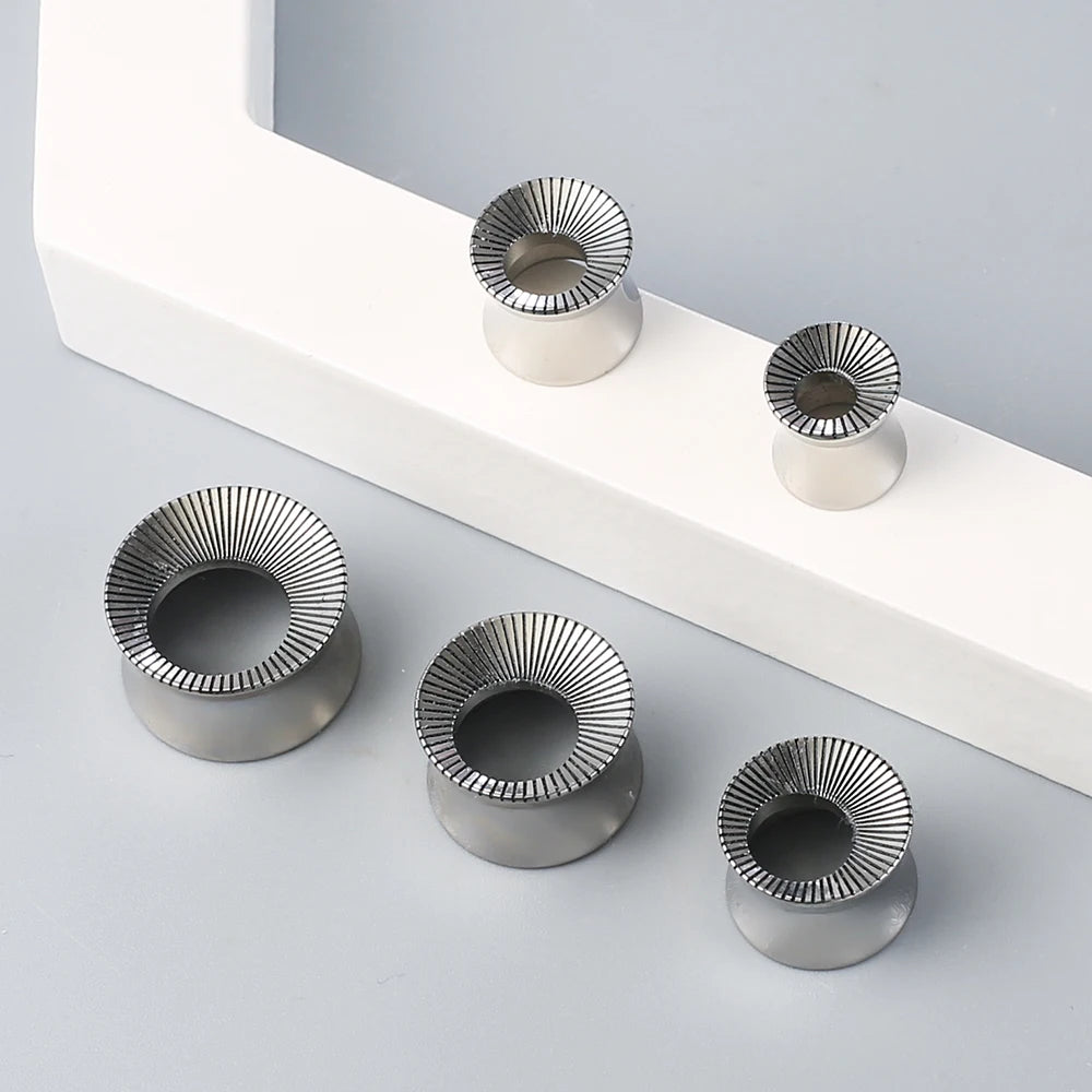 Tunnels ronds en acier (paire)