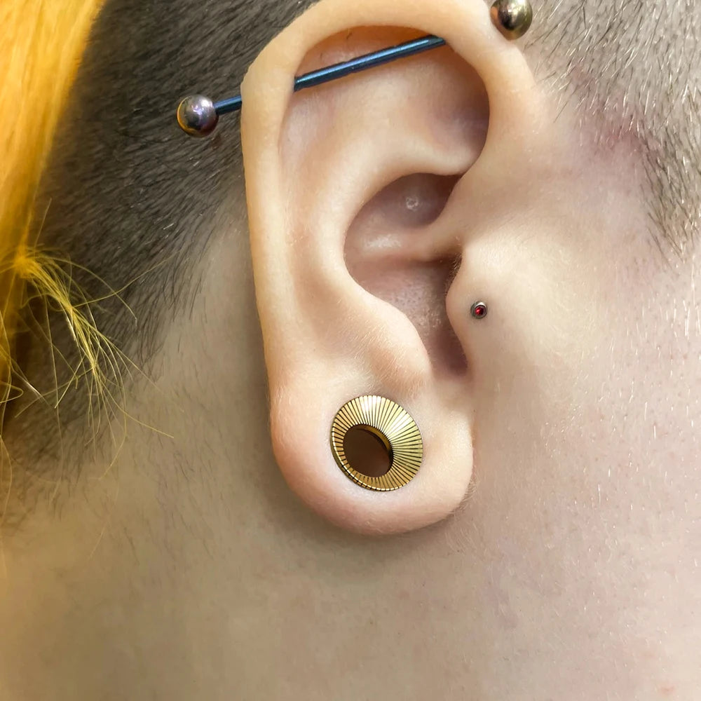 Tunnels ronds en acier (paire)