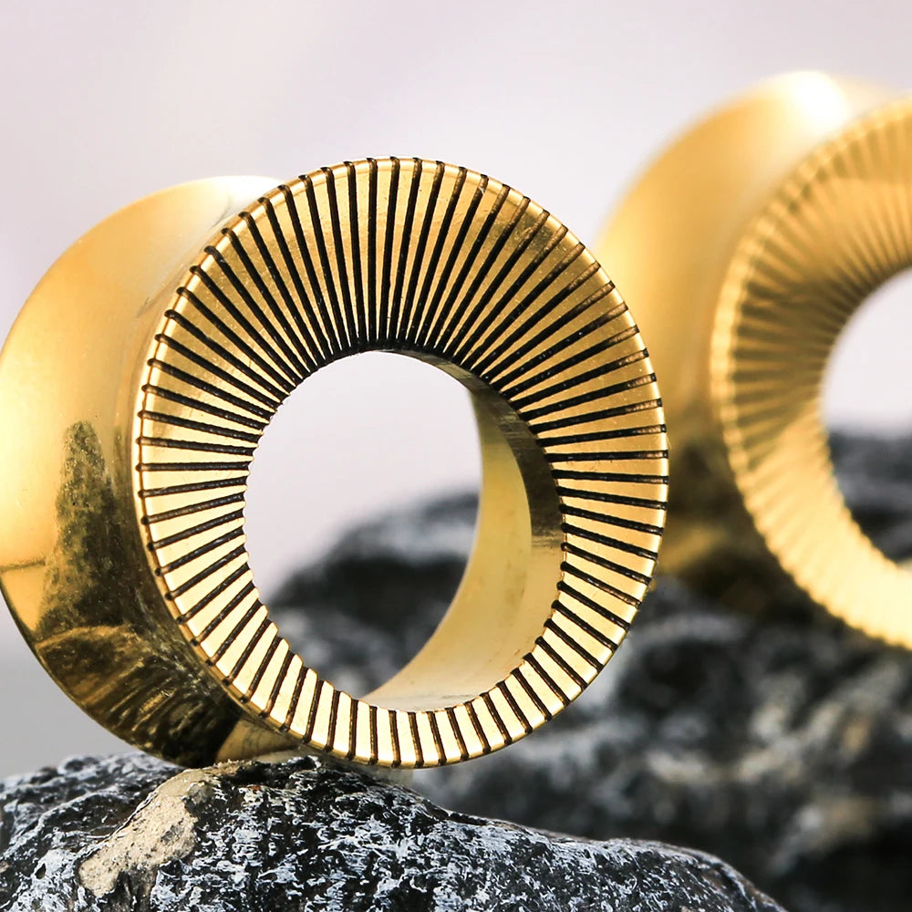 Tunnels ronds en acier (paire)