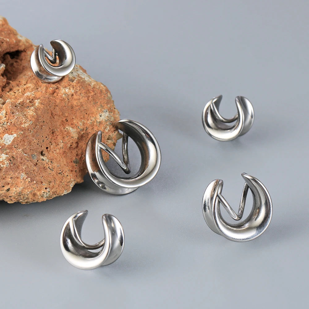 Plugs infini en acier (paire)