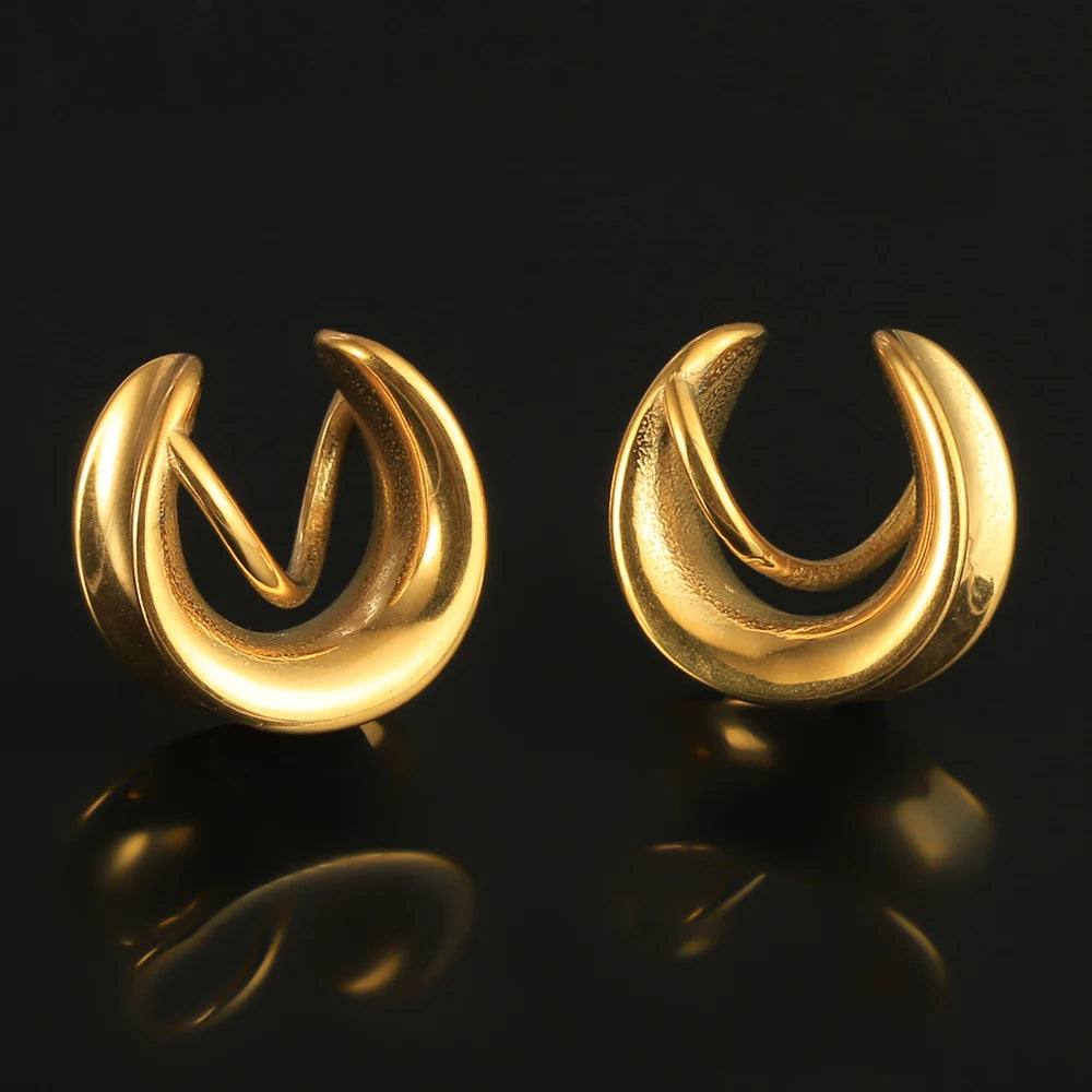 Plugs infini en acier (paire)