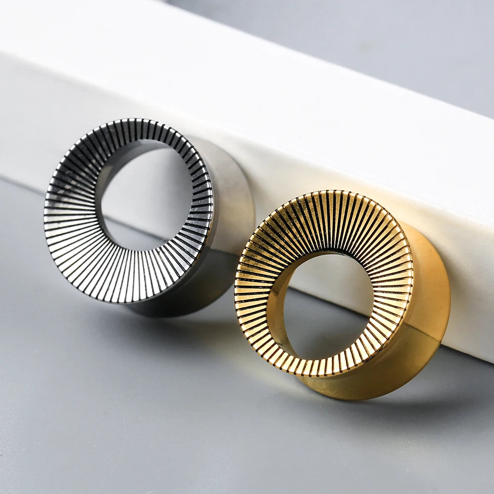 Tunnels ronds en acier (paire)
