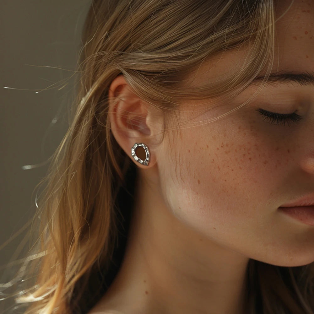 Tunnels goutte en acier 316L (paire)