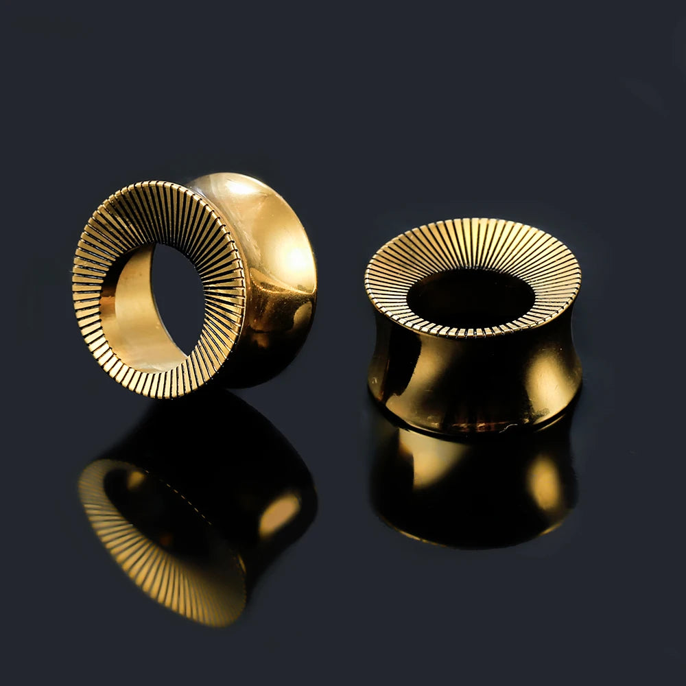 Tunnels ronds en acier (paire)