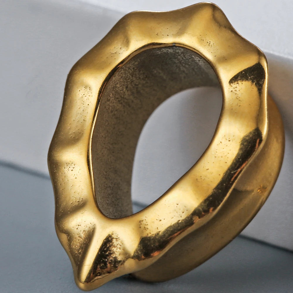 Tunnels goutte en acier 316L (paire)