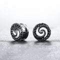Plugs poulpe en acier (paire)