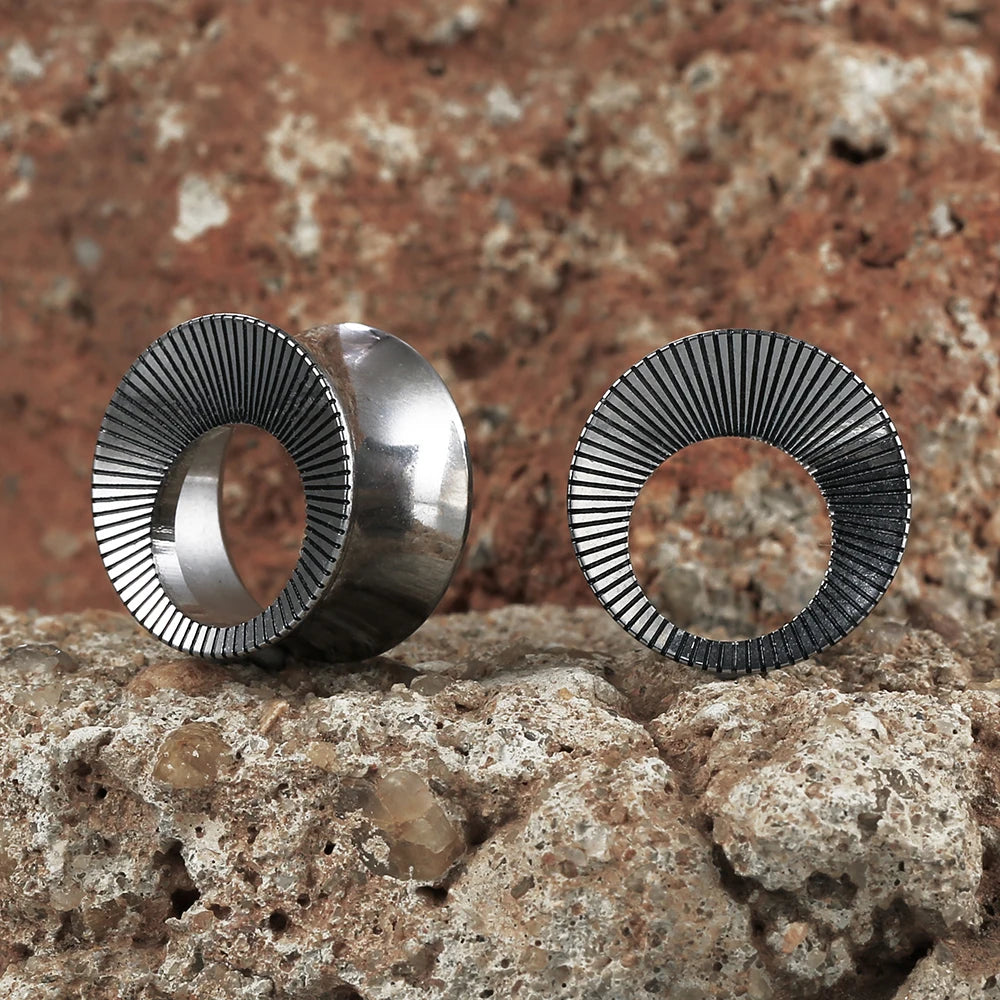 Tunnels ronds en acier (paire)