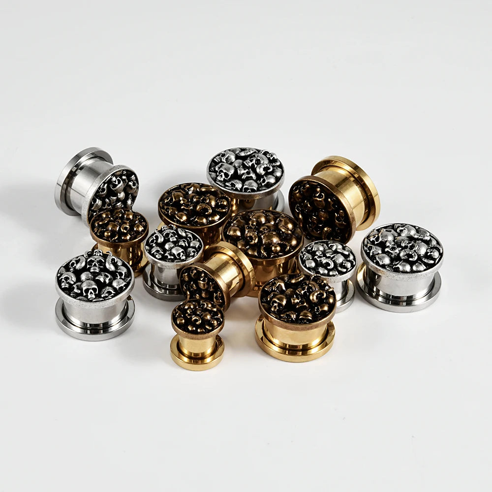 Plugs crânes en acier, plusieurs tailles