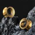 Tunnels ronds en acier (paire)