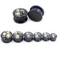Plugs crânes en acrylique, toutes les tailles