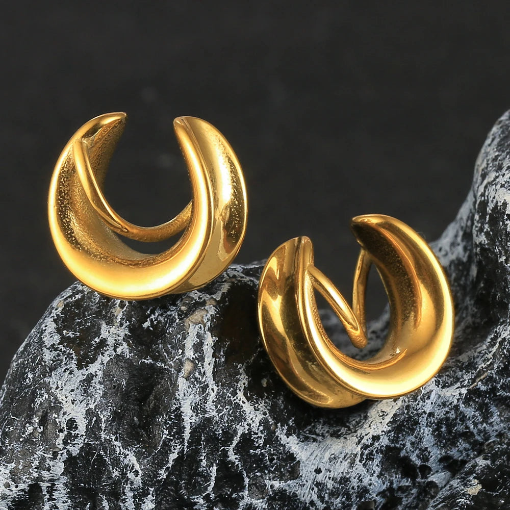 Plugs infini en acier (paire)
