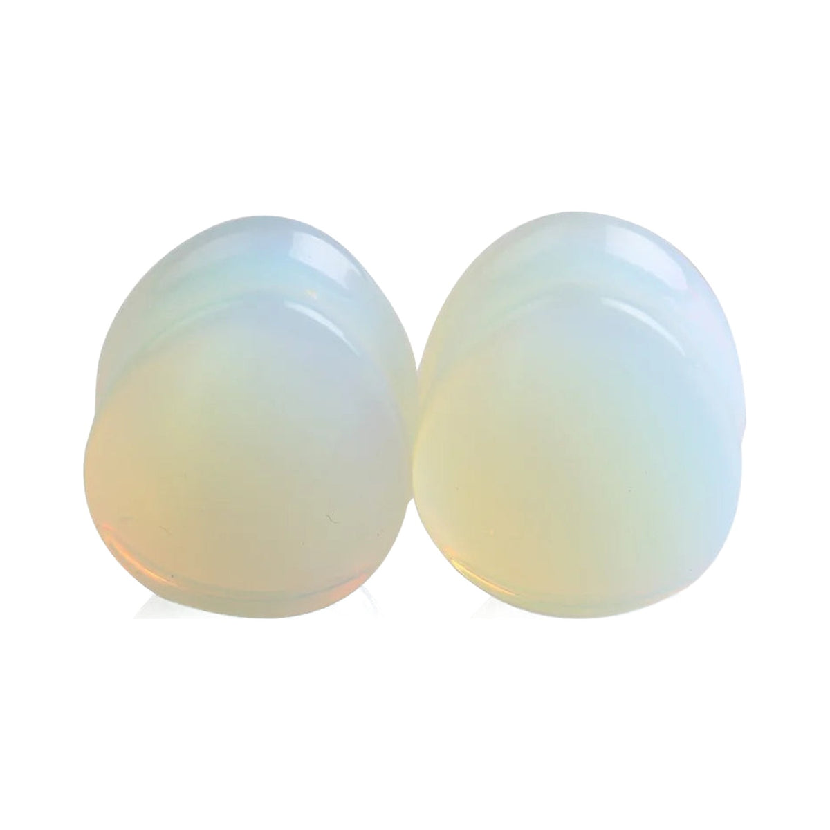 Plugs goutte en pierre naturelle – Écarteurs de lobes (lot de 2)