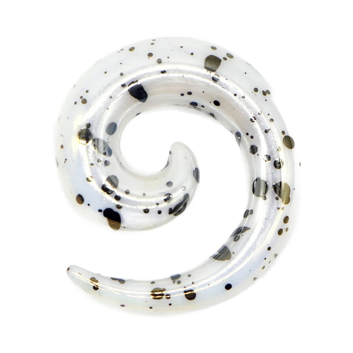 Faux tapers spirale en acrylique 1,2-20 mm – Expandeurs (lot de 2)
