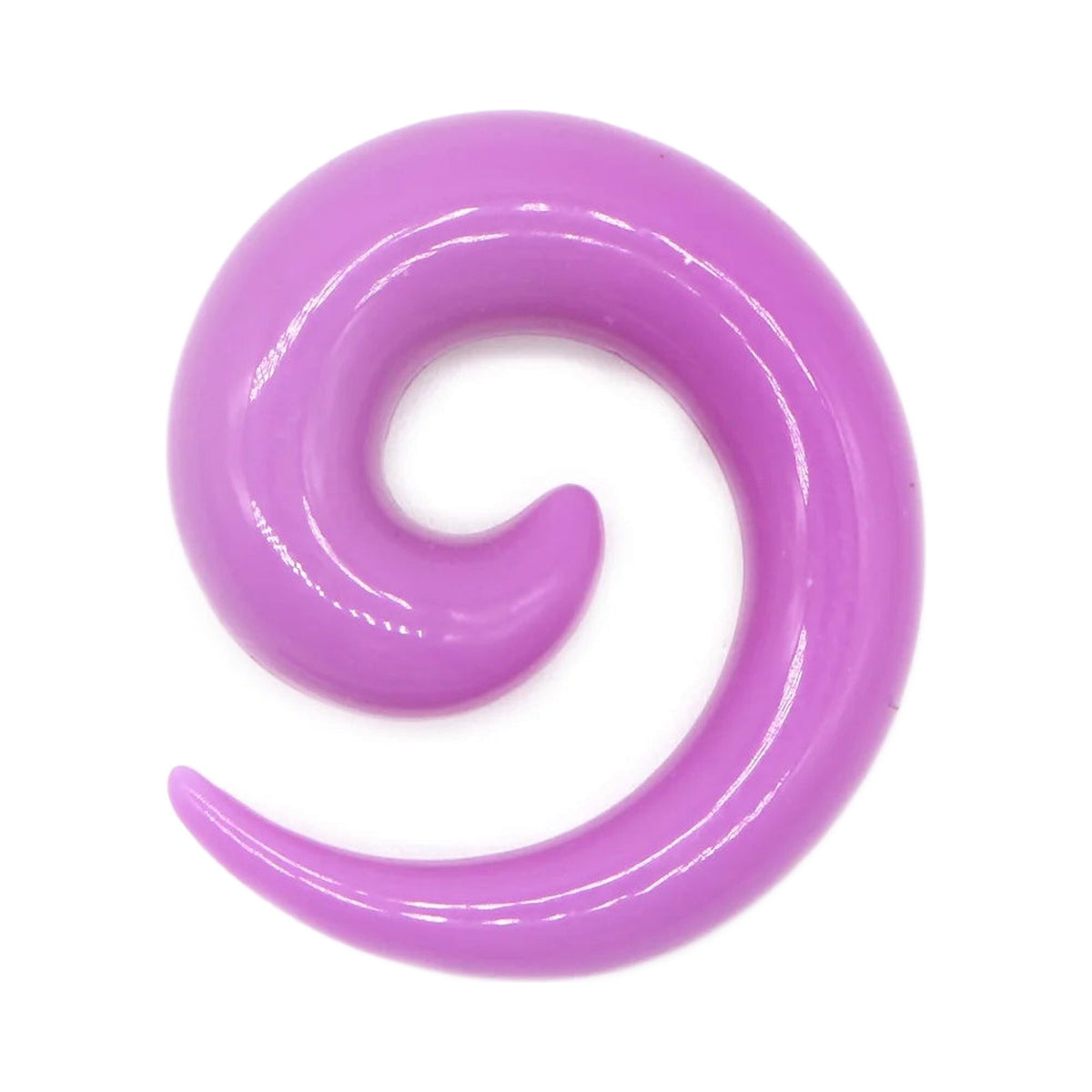 Faux tapers spirale en acrylique 1,2-20 mm – Expandeurs (lot de 2)
