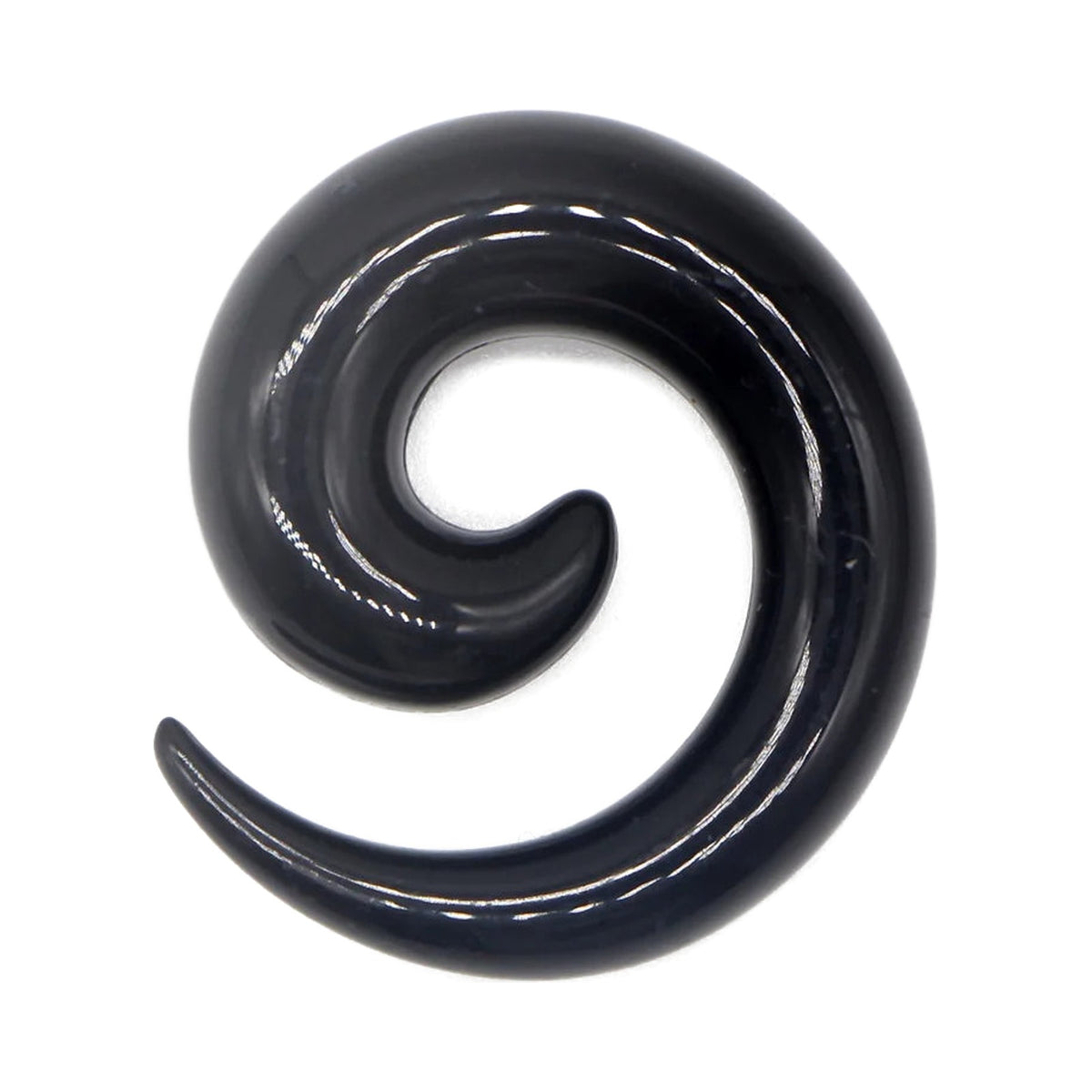 Faux tapers spirale en acrylique 1,2-20 mm – Expandeurs (lot de 2)