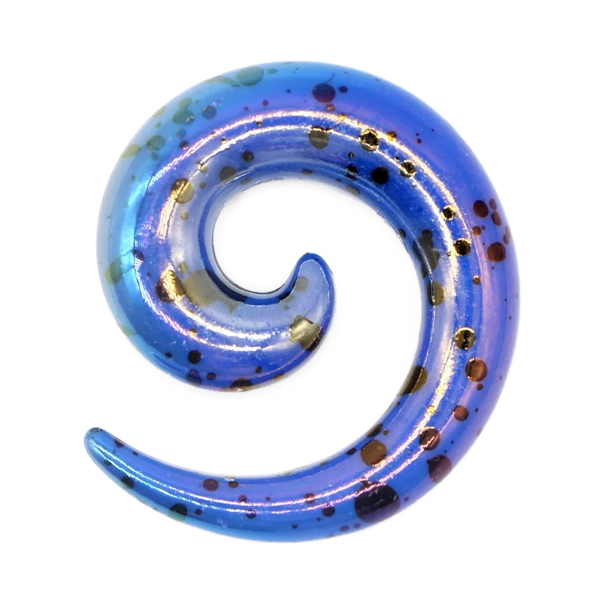 Faux tapers spirale en acrylique 1,2-20 mm – Expandeurs (lot de 2)