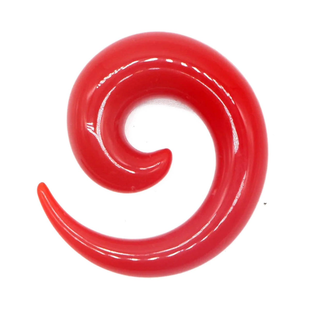 Faux tapers spirale en acrylique 1,2-20 mm – Expandeurs (lot de 2)