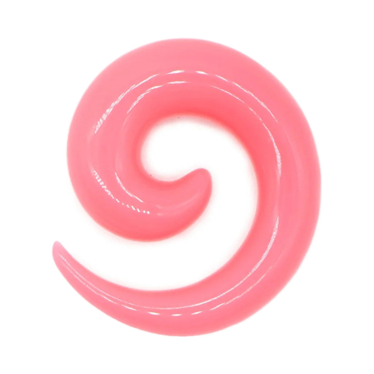 Faux tapers spirale en acrylique 1,2-20 mm – Expandeurs (lot de 2)