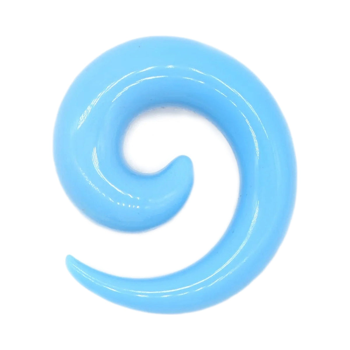 Faux tapers spirale en acrylique 1,2-20 mm – Expandeurs (lot de 2)