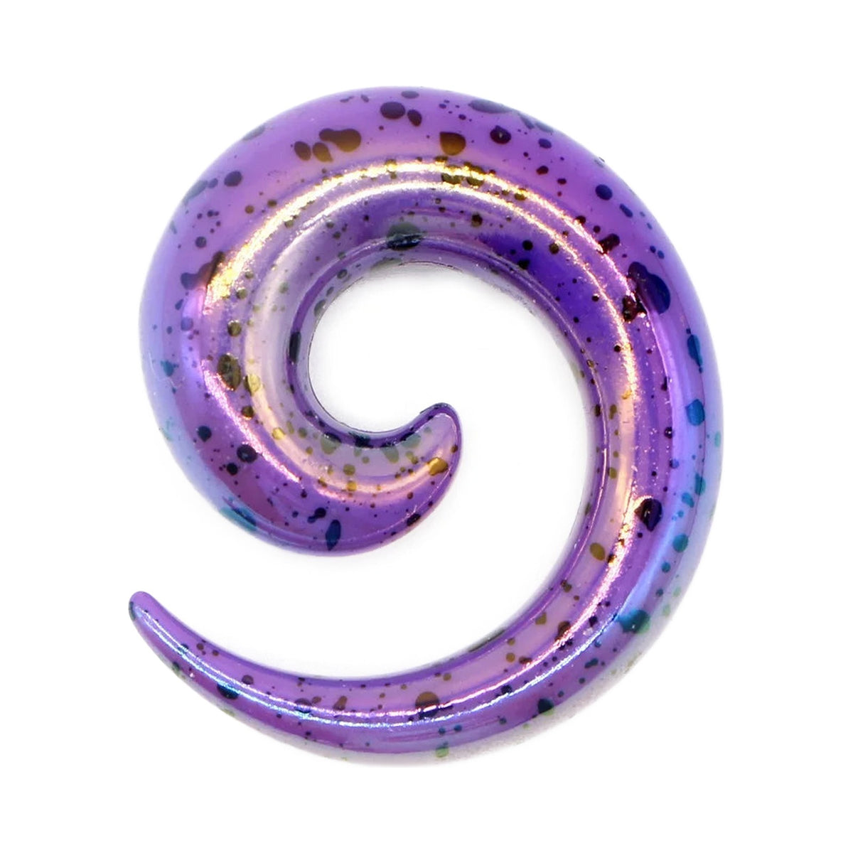 Faux tapers spirale en acrylique 1,2-20 mm – Expandeurs (lot de 2)