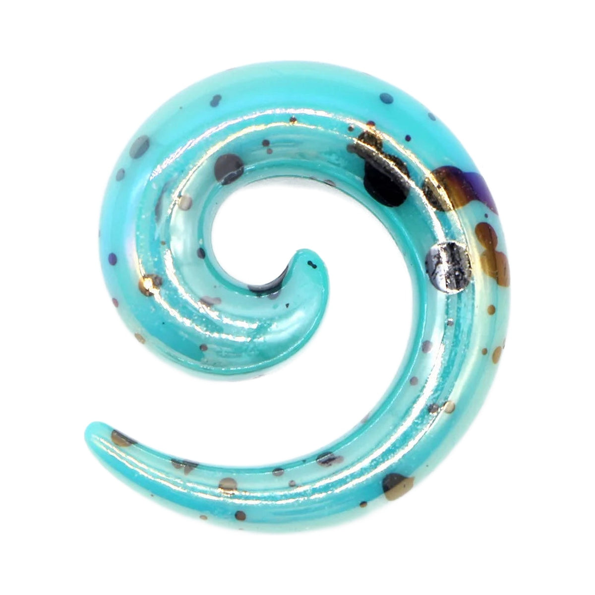 Faux tapers spirale en acrylique 1,2-20 mm – Expandeurs (lot de 2)