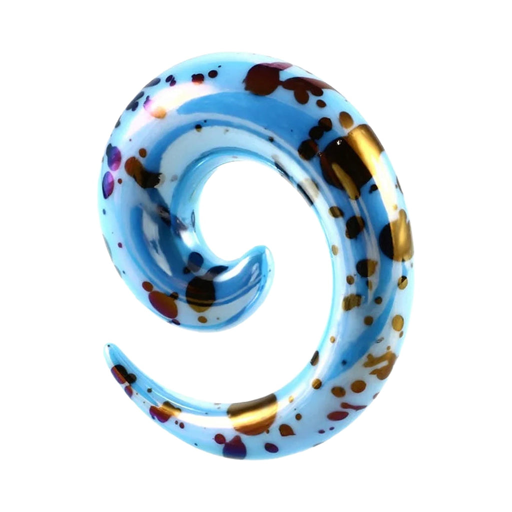 Faux tapers spirale en acrylique 1,2-20 mm – Expandeurs (lot de 2)