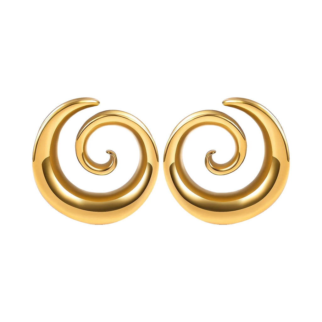 Plugs ouverts spirale (lot de 2)
