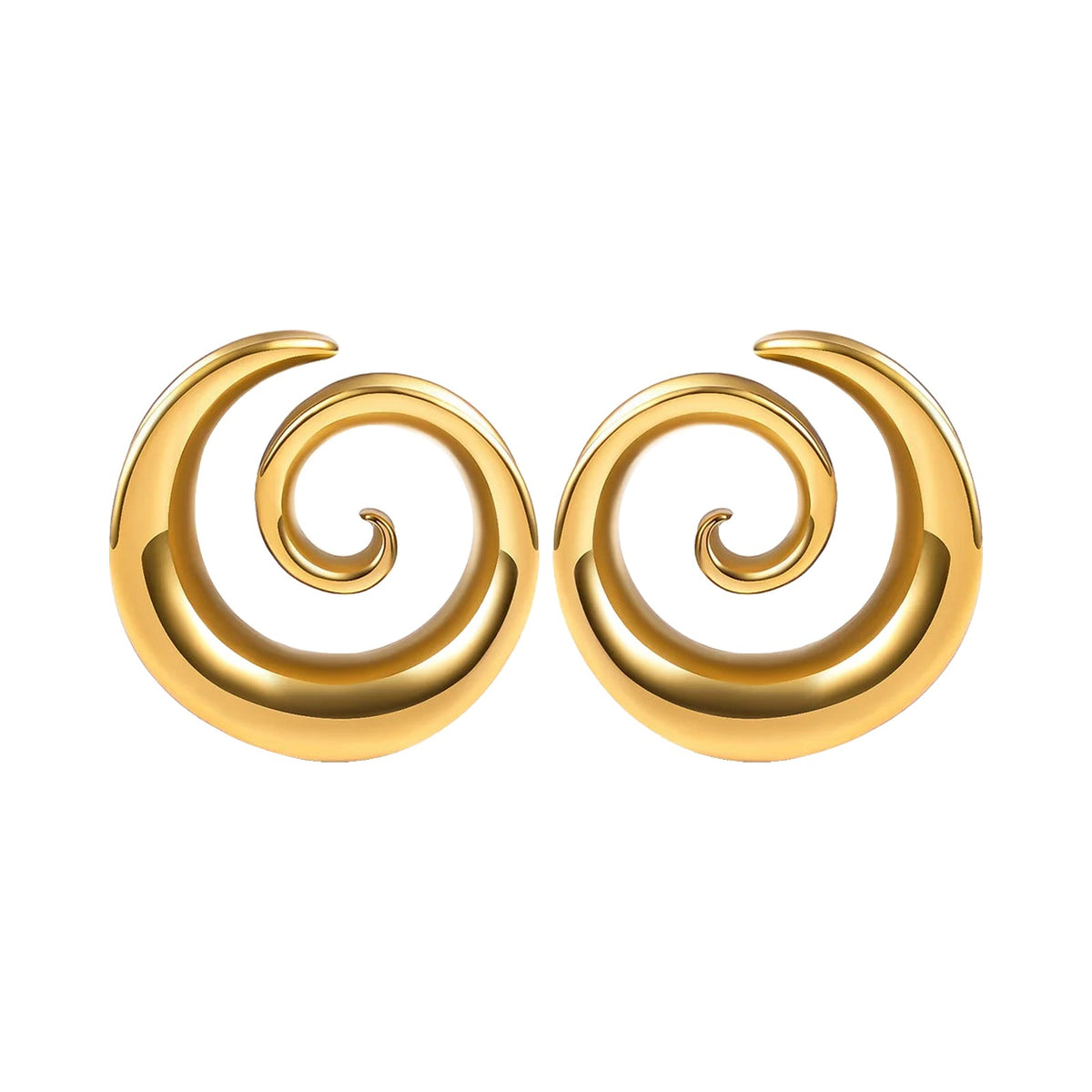 Plugs ouverts spirale (lot de 2)