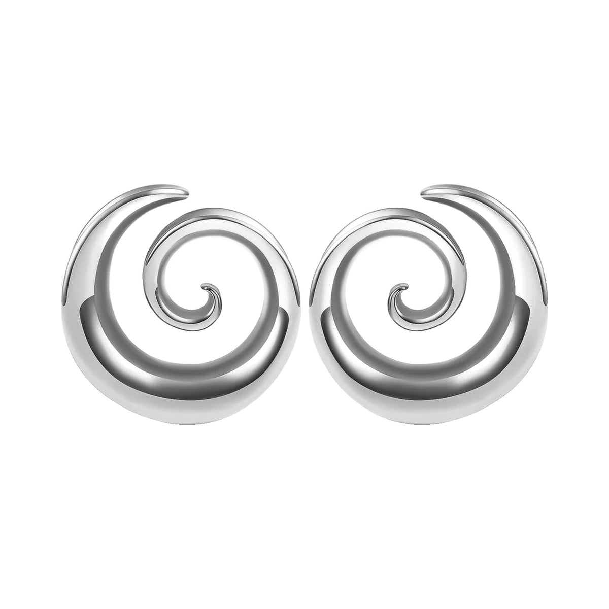 Plugs ouverts spirale (lot de 2)