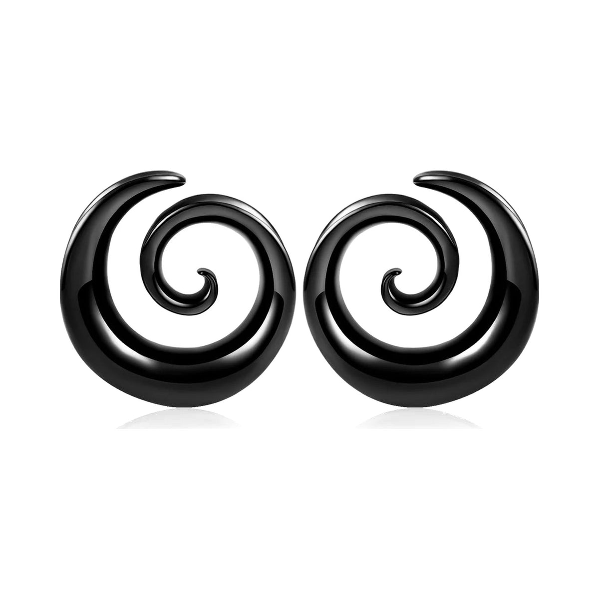 Plugs ouverts spirale (lot de 2)