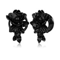 Tunnels fleur en acier 316 – Plugs élégants pour lobes (lot de 2)