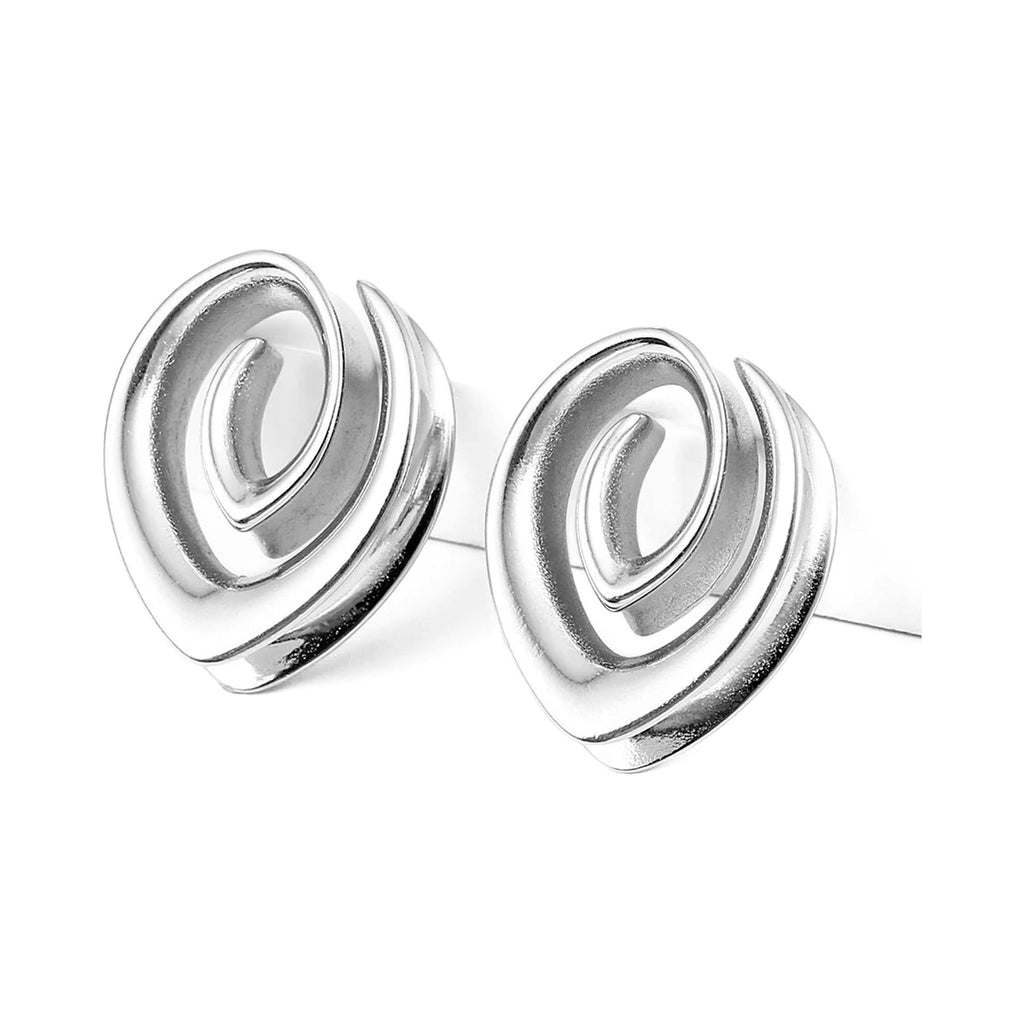 Plugs saddle spirale – Pendentifs pour lobes étirés (lot de 2)
