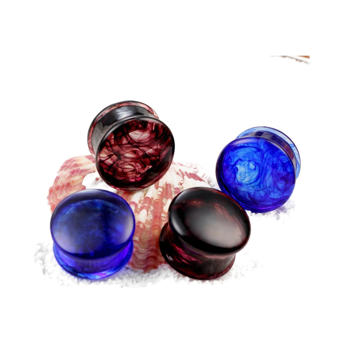 Tunnels en verre – Écarteurs de lobes (lot de 2)