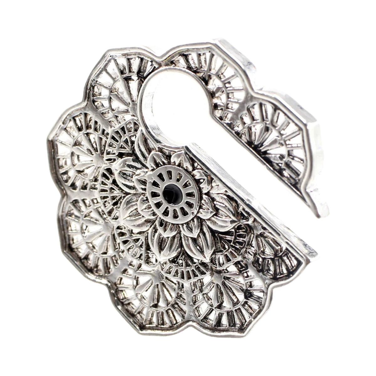 Poids d'oreille laiton mandala