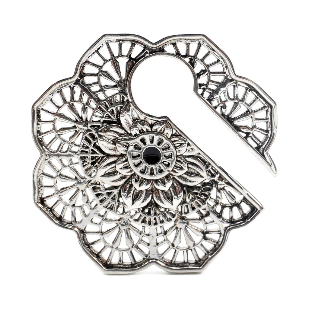 Poids d'oreille laiton mandala