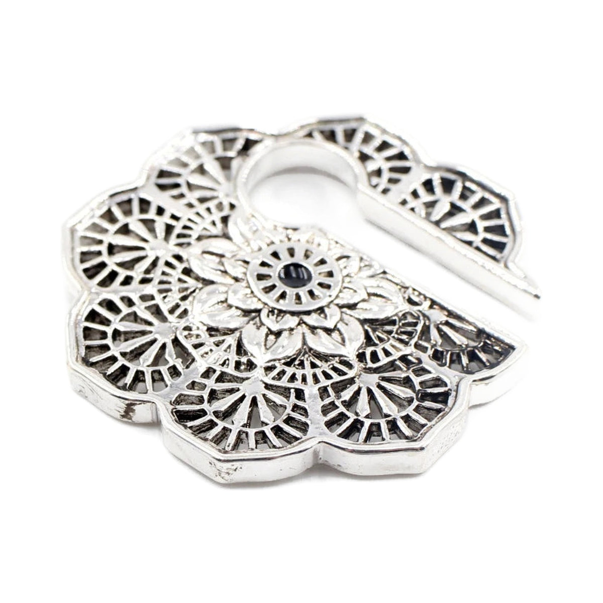 Poids d'oreille laiton mandala