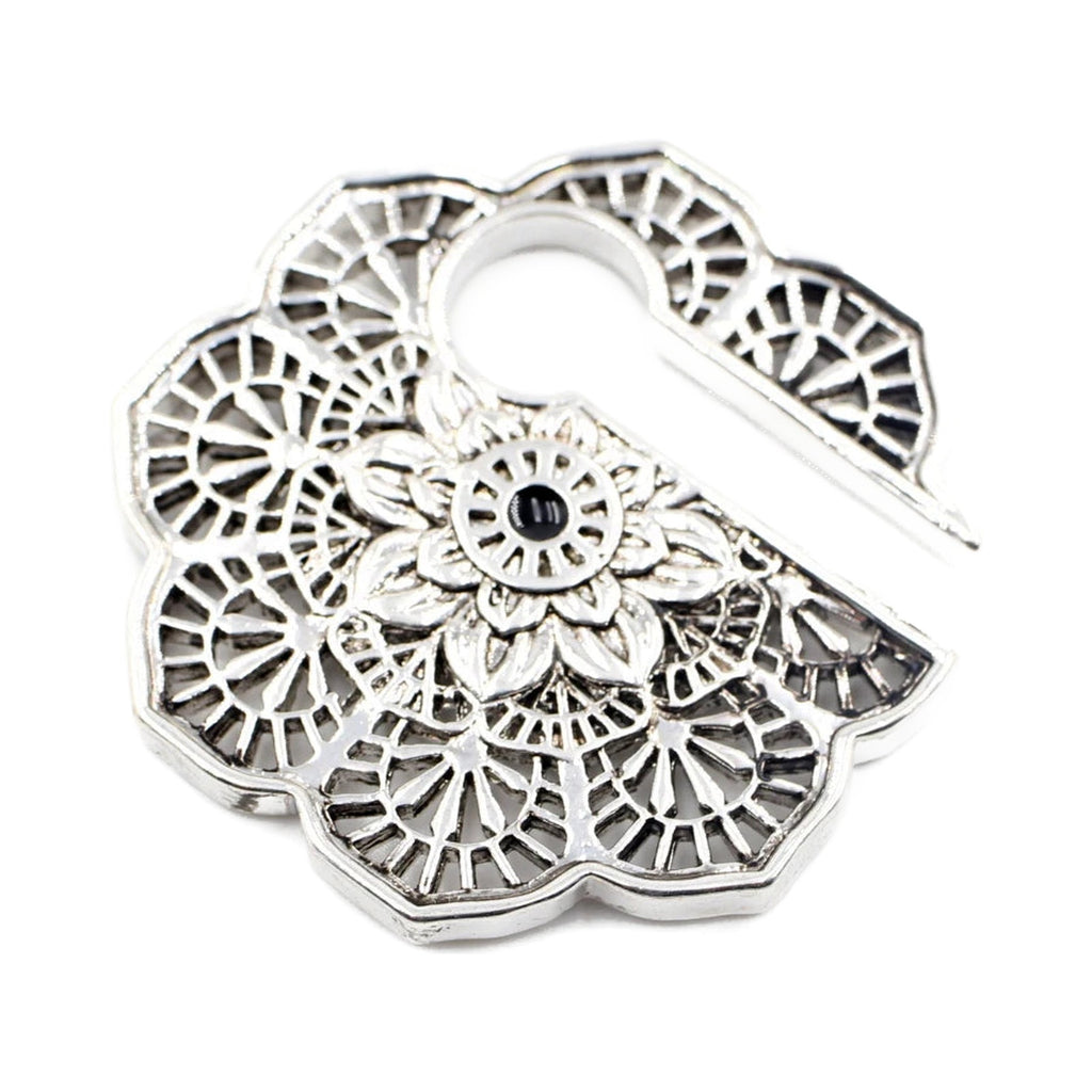 Poids d'oreille laiton mandala