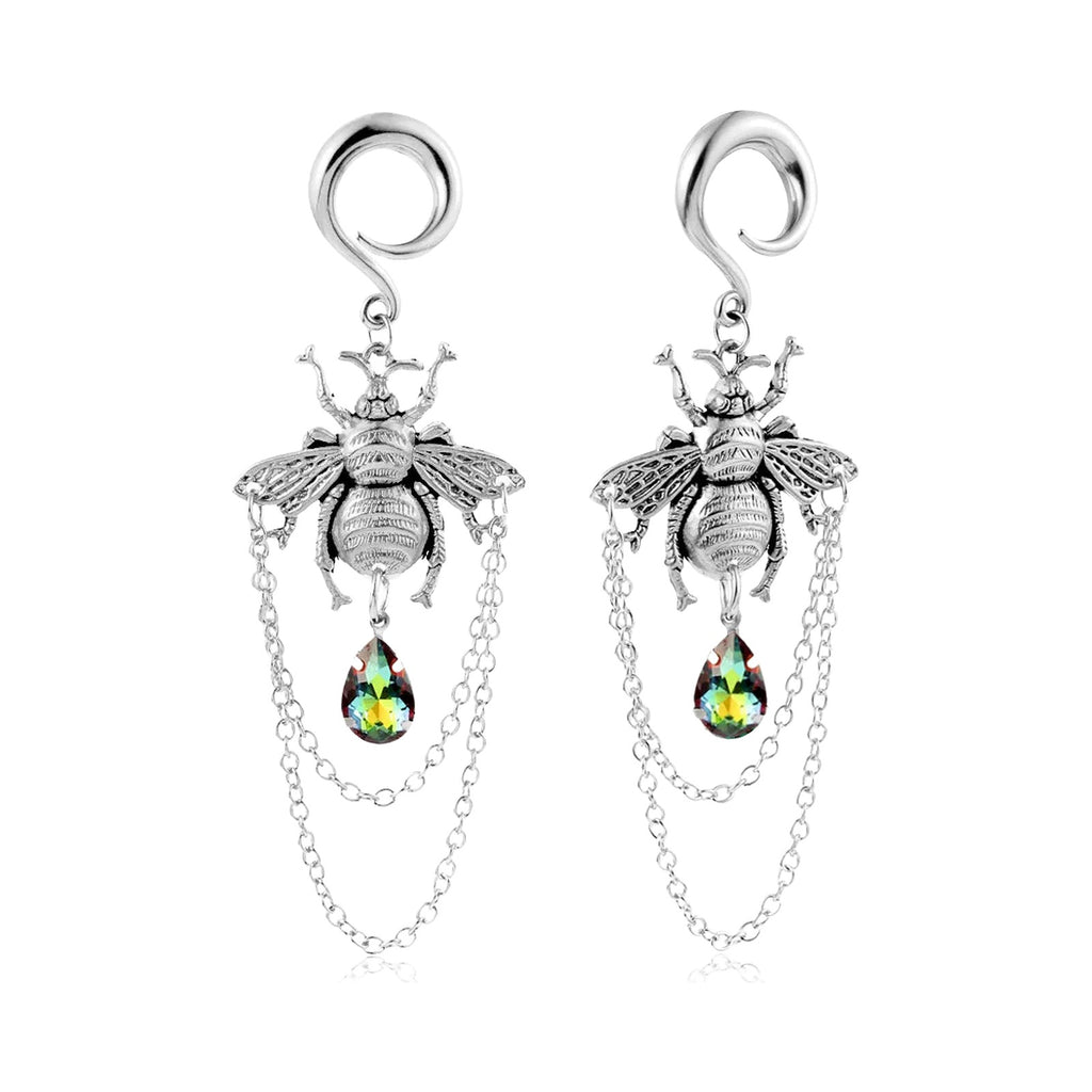 Poids d'oreille abeille — paire
