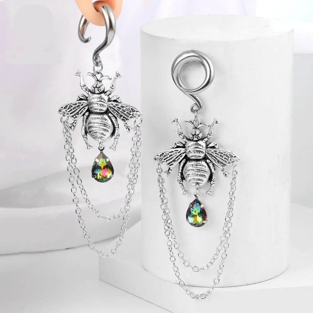 Poids d'oreille abeille — paire
