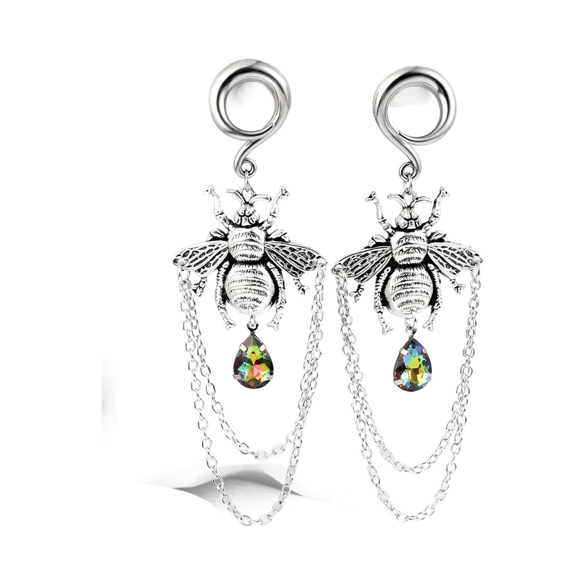 Poids d'oreille abeille — paire