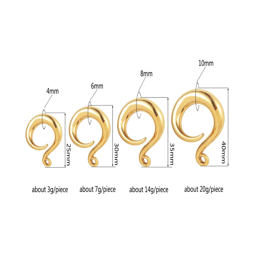 Poids d'oreille abeille — paire