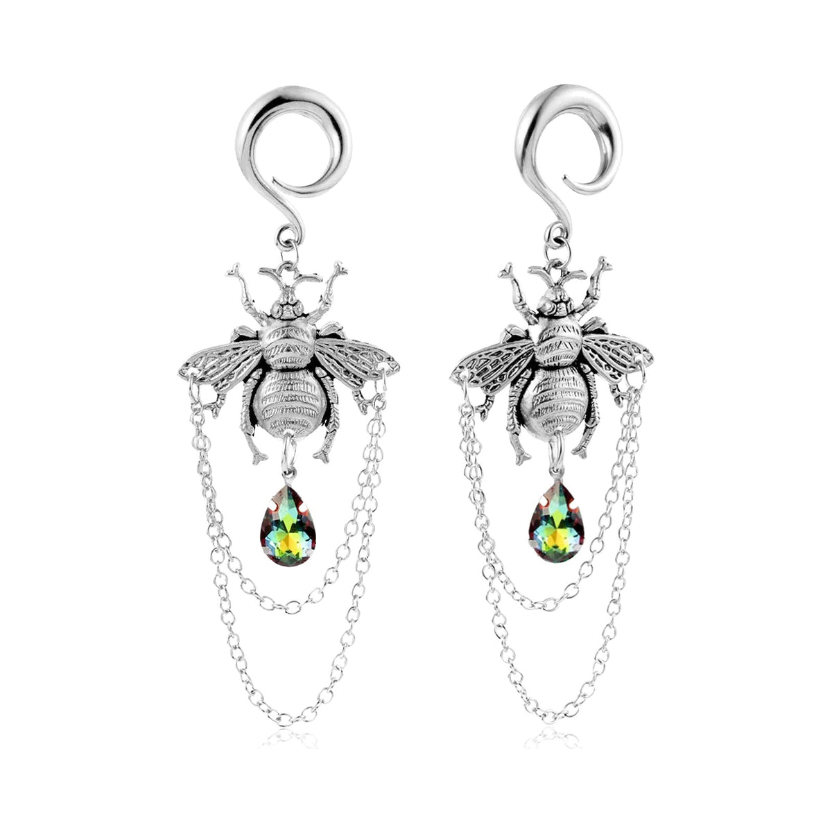 Poids d'oreille abeille — paire