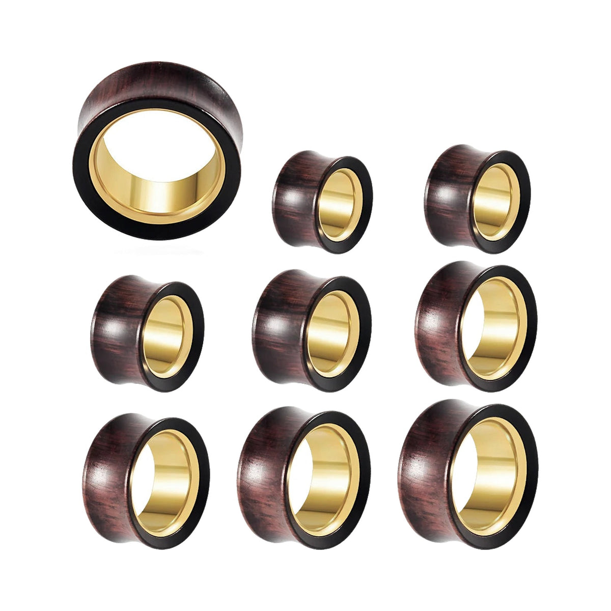 Plugs bois de santal — paire
