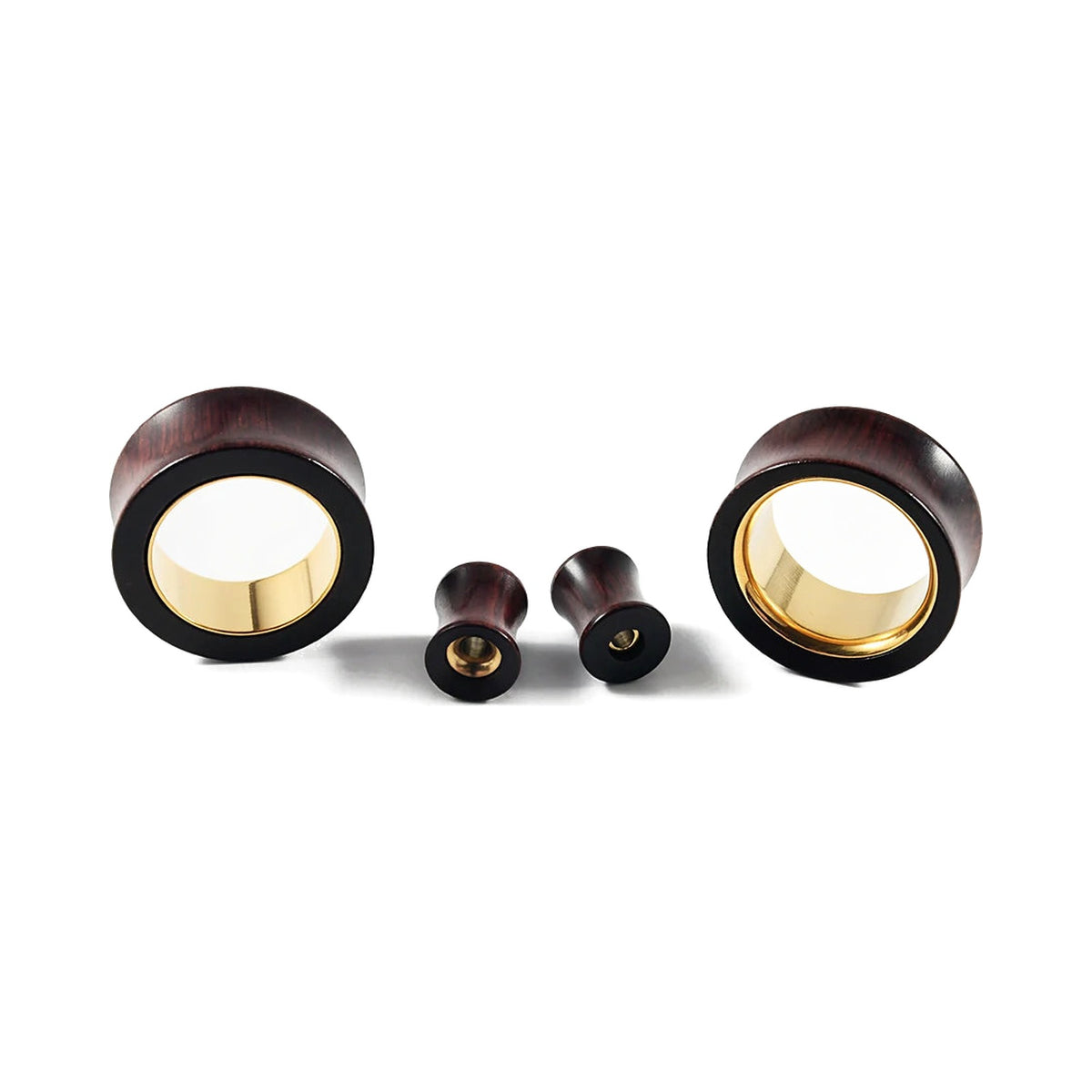 Plugs bois de santal — paire