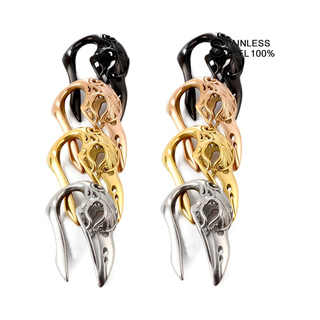 Poids d'oreille acier Ego — paire