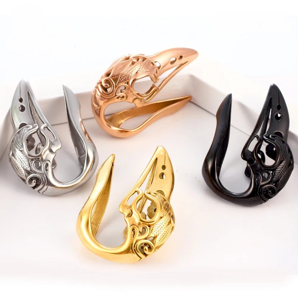 Poids d'oreille acier Ego — paire